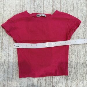 Zara Kids Fuchsia Short Sleeve Tee